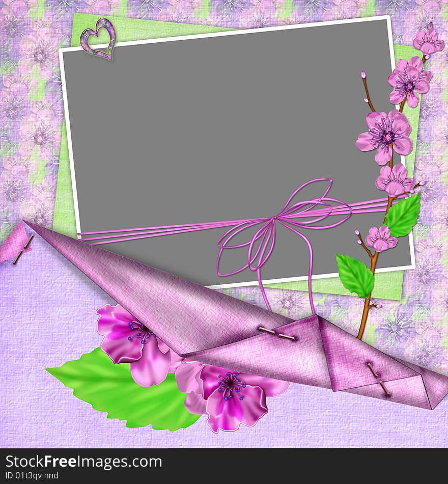 Framework for photos with colours and butterflies on iridescent multi-coloured a background. Framework for photos with colours and butterflies on iridescent multi-coloured a background