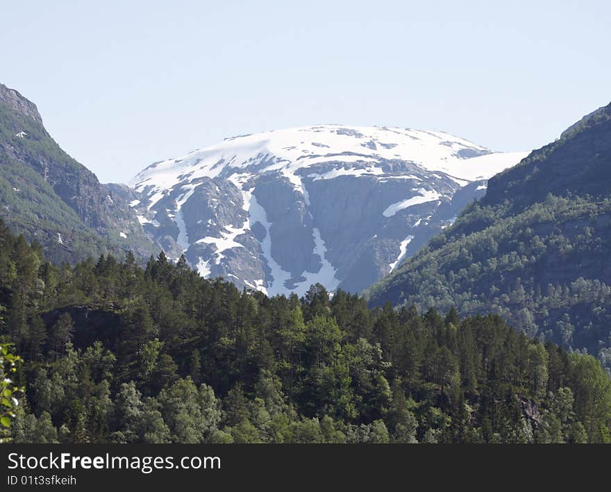 Mountain view ,picture was taken in Norway