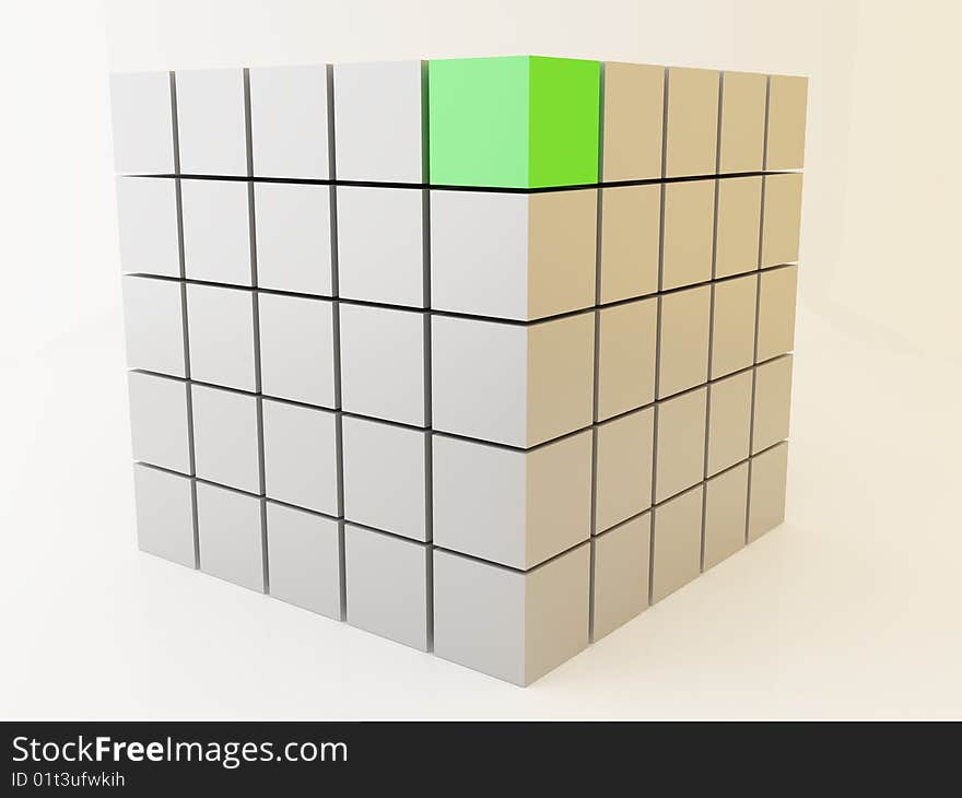 Cubes 3d