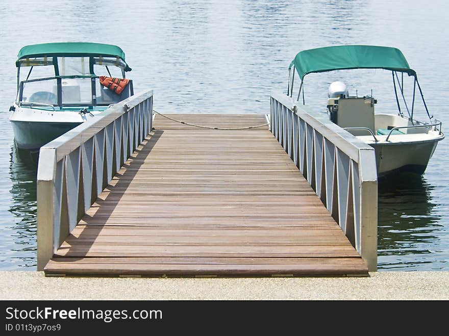 Boats At The Dock