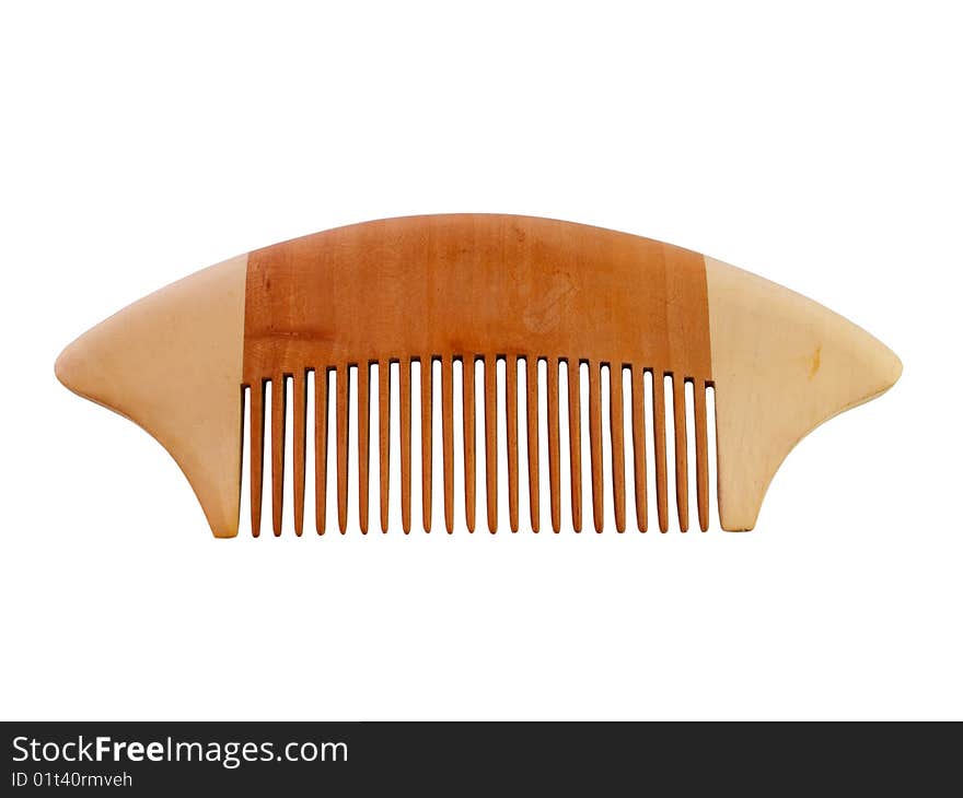 Comb On White Background