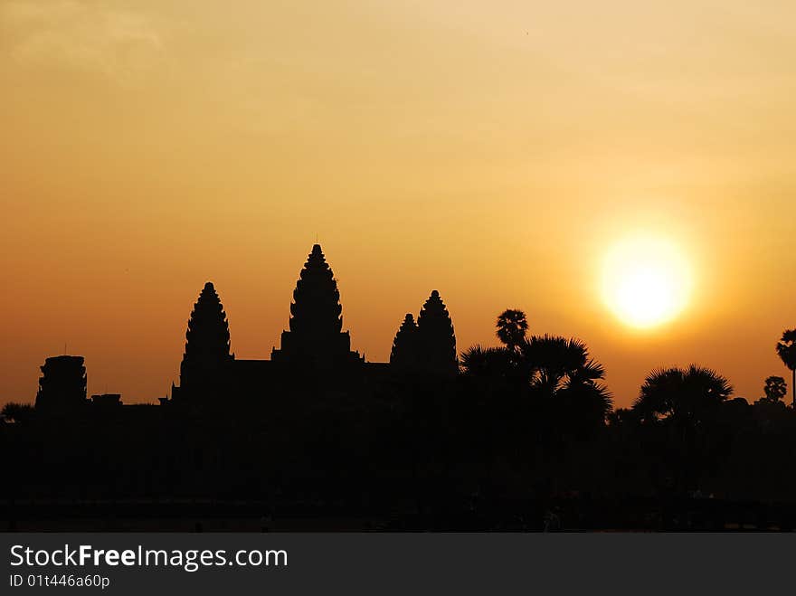 Sunrise At Angkor