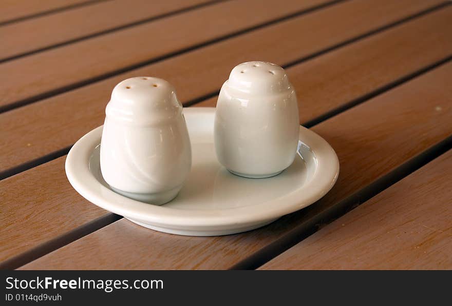 Salt and pepper shakers