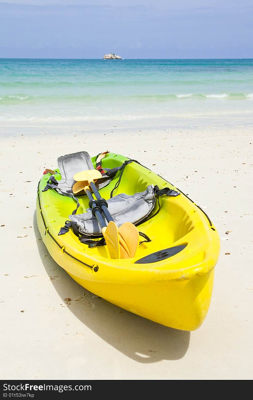 Boat on beach of Thailand