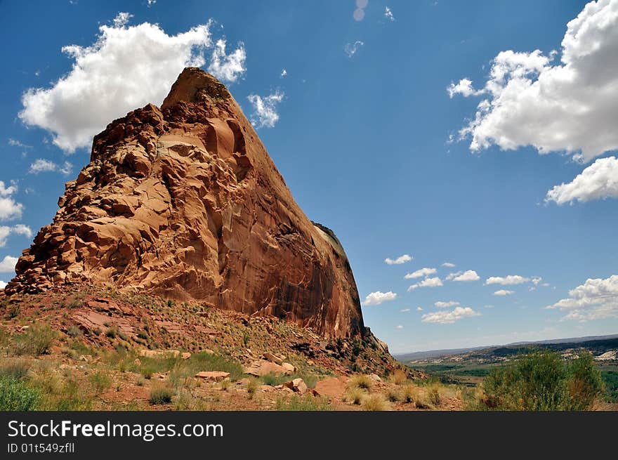 Comb Ridge Above Mule Canyon