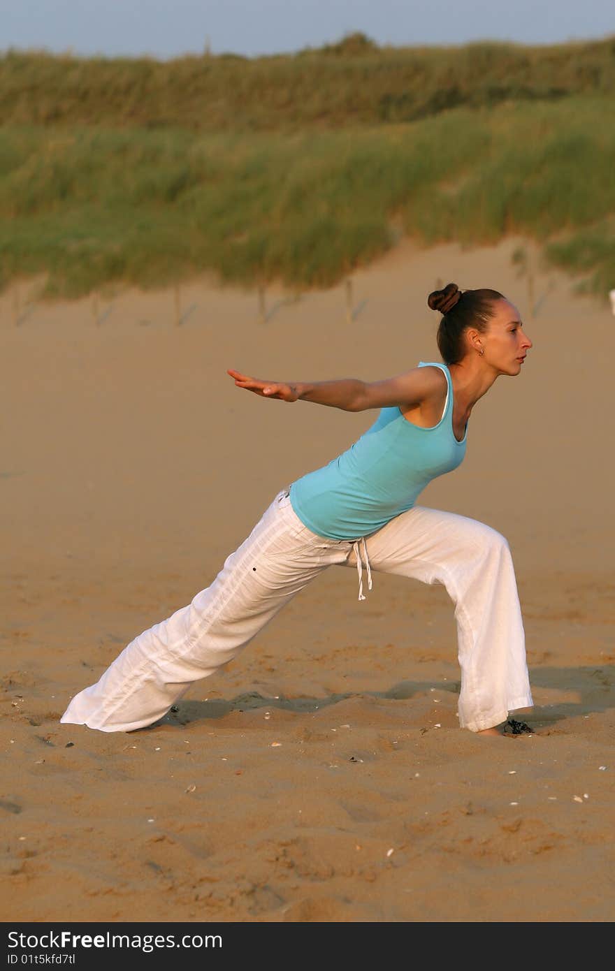 Workout On The Beach