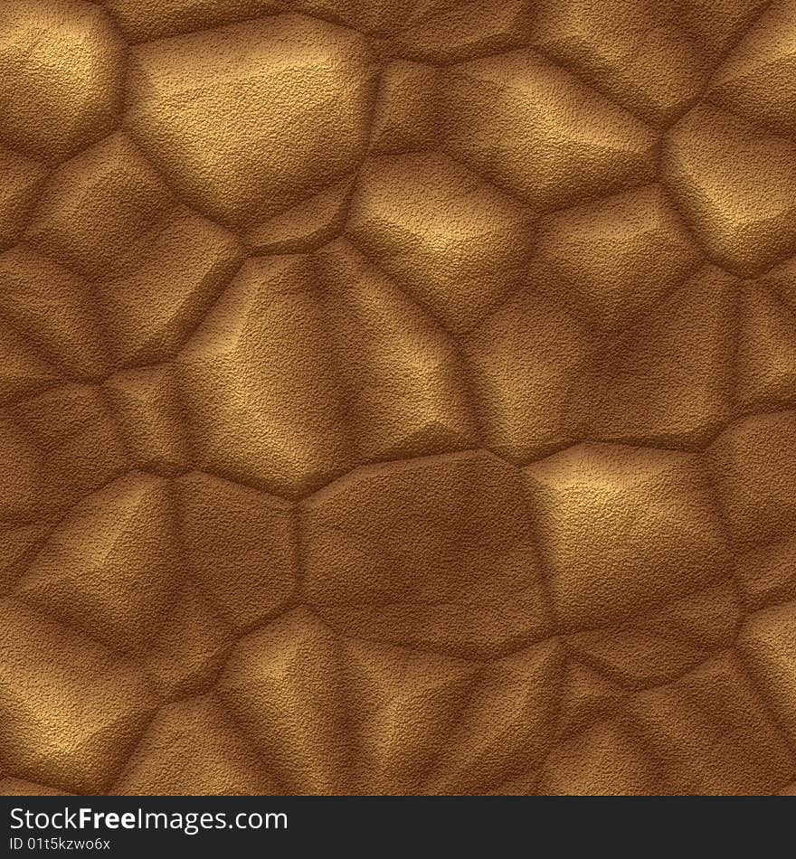 Gold Brown Mud Pattern