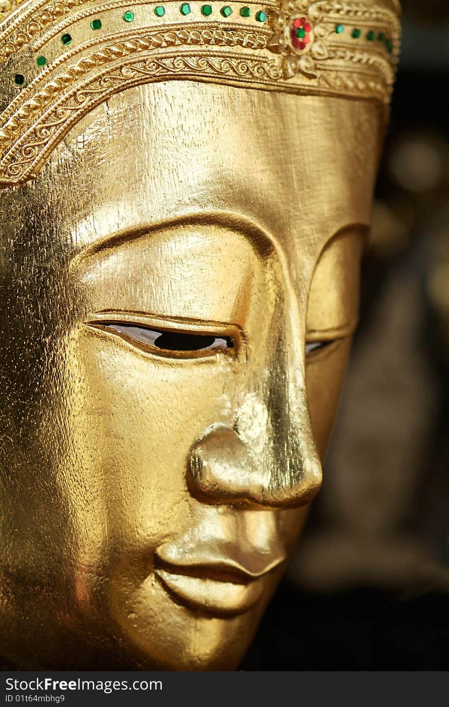 Golden Buddha image