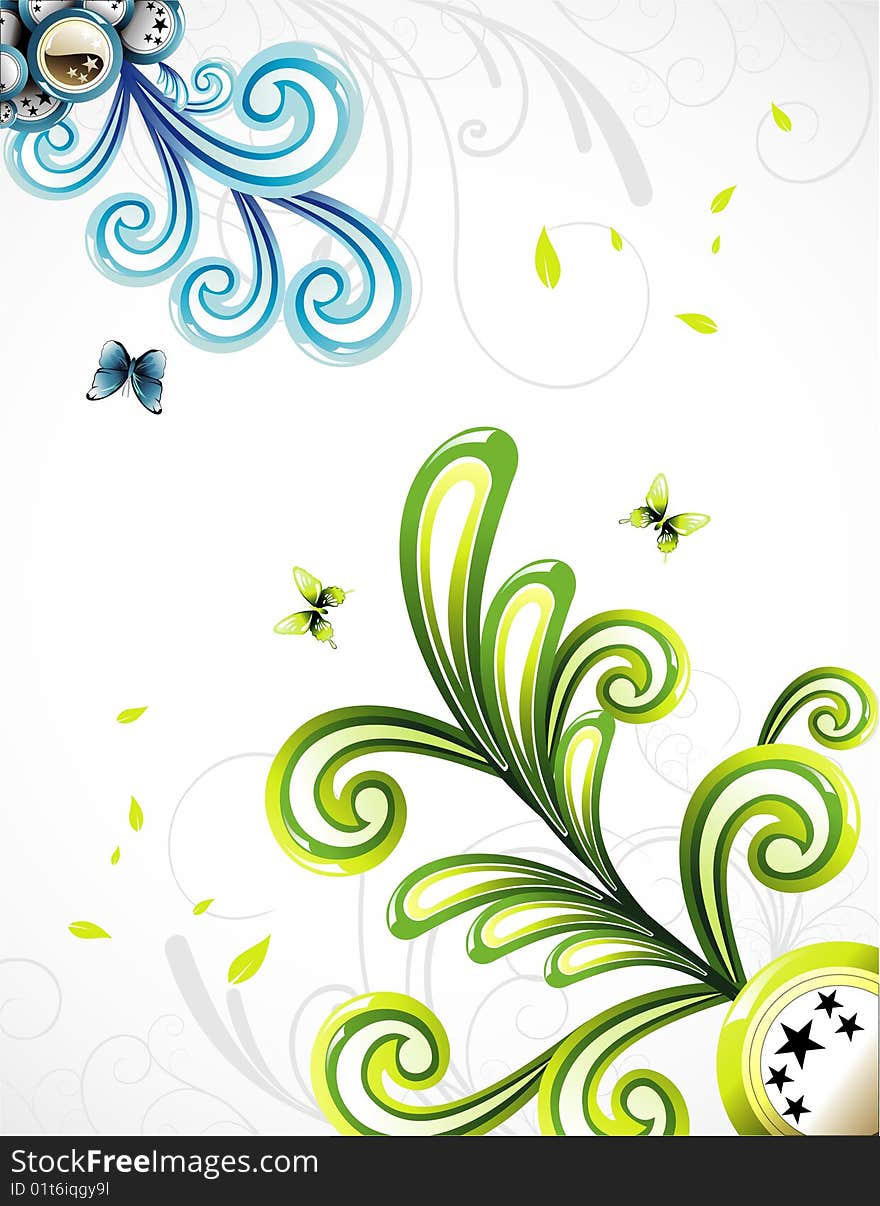 Vector flower illustration