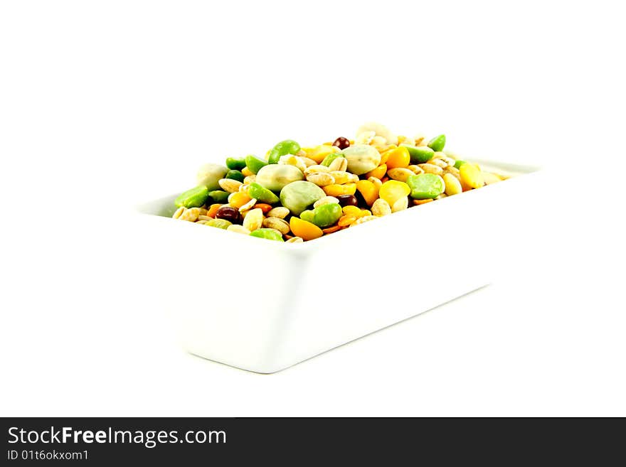 Soup Pulses In A Dish