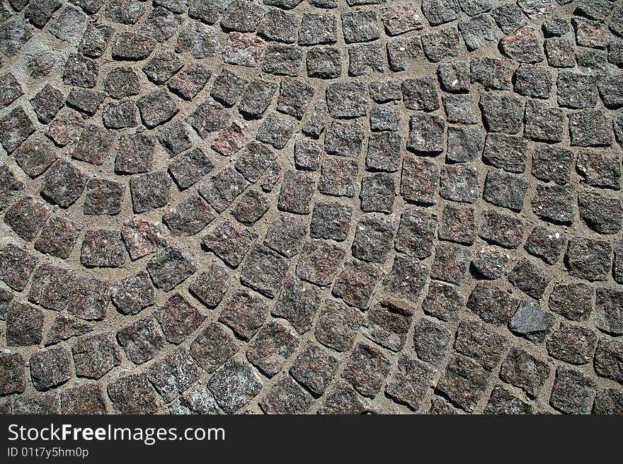 Fragment of an old paving in Peter and Paul fortress, St Petersburg, Russia. Fragment of an old paving in Peter and Paul fortress, St Petersburg, Russia