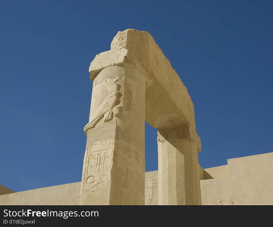 Pillar At Hatshepsut Temple