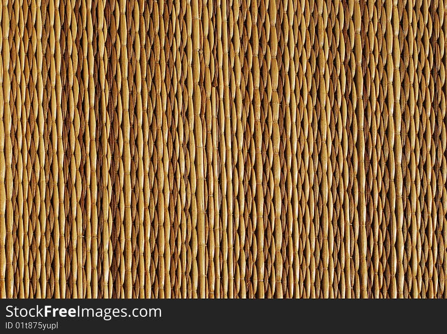 Bamboo mat background