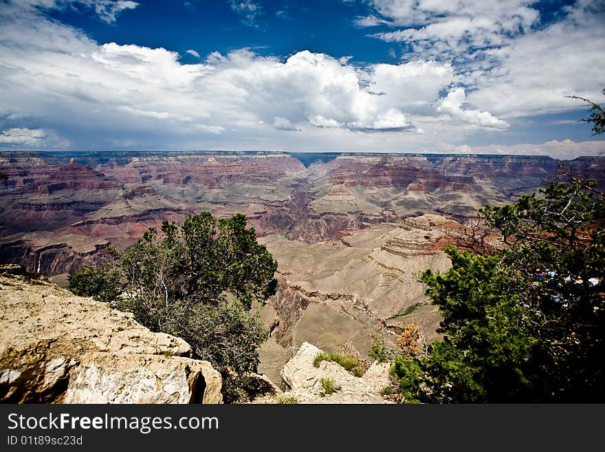 Landscape in Grand Canyon