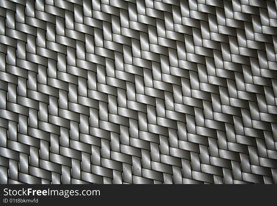 Silver plastic texture