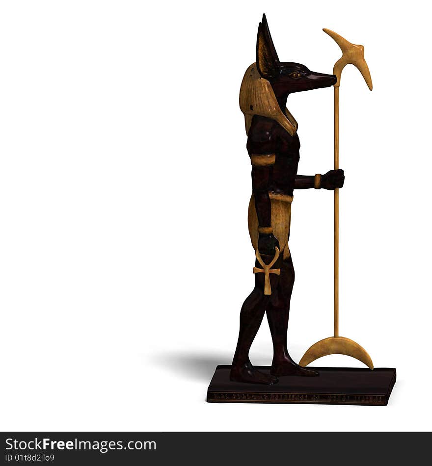 Anubis statue