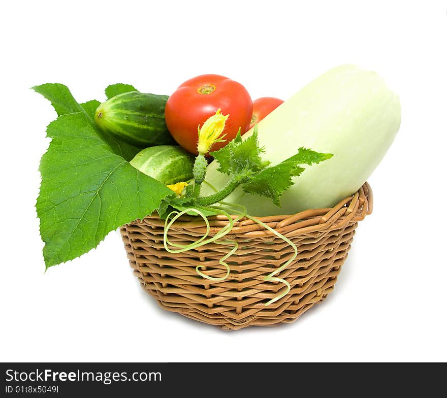 Vegetables In A Basket