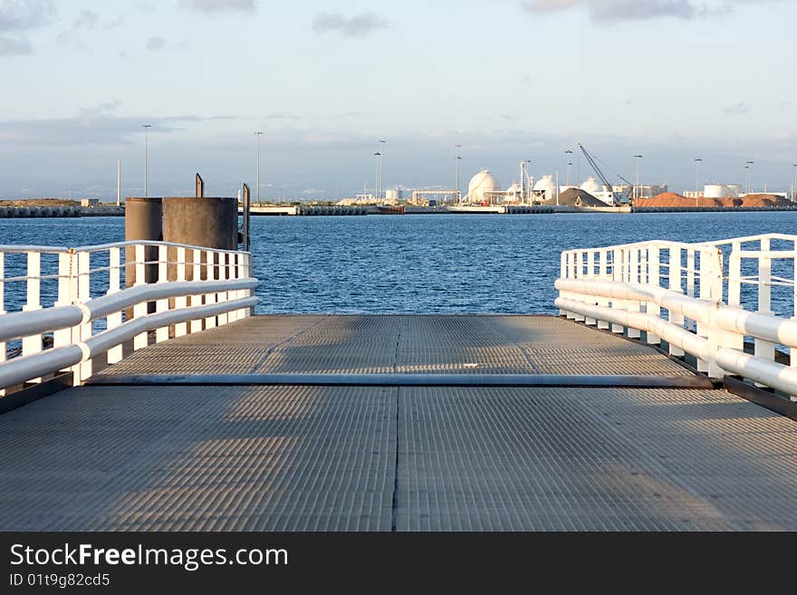 Ferry entrance