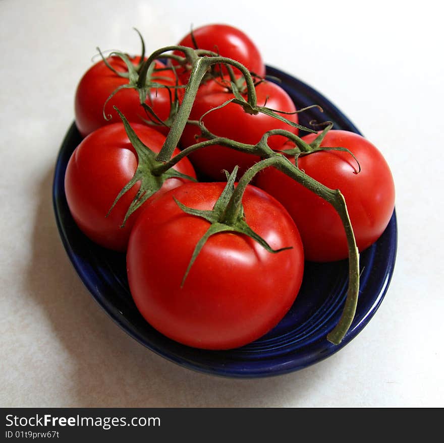 Ripe Red Tomatos