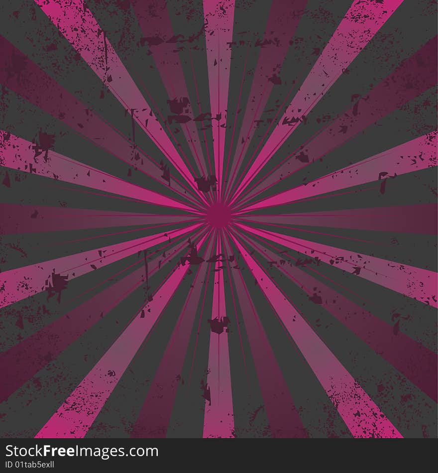 Abstract sun rays illustration design