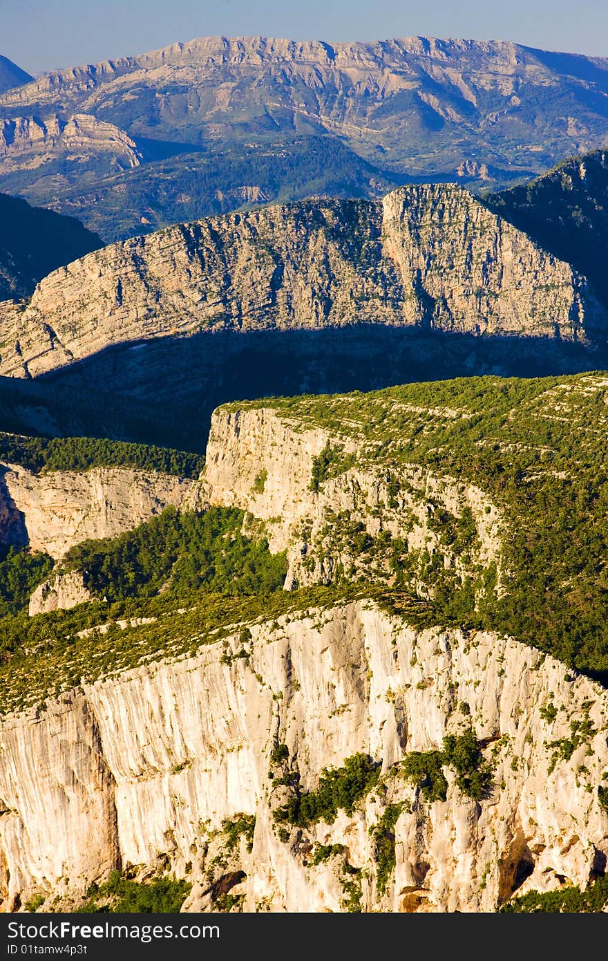 Verdon Gorge in Provence, France