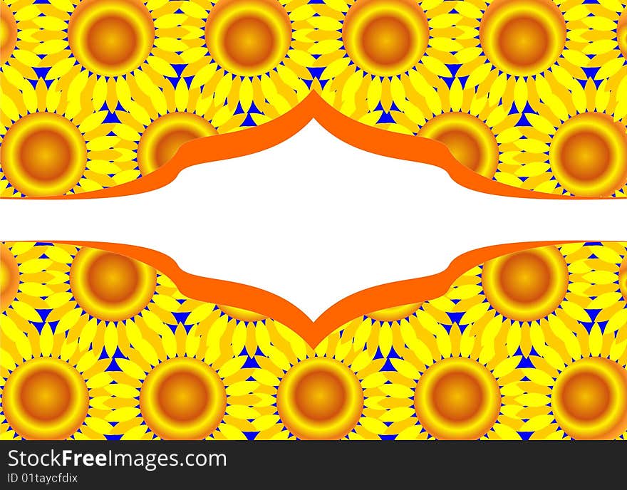 Sunflower Brand Vector