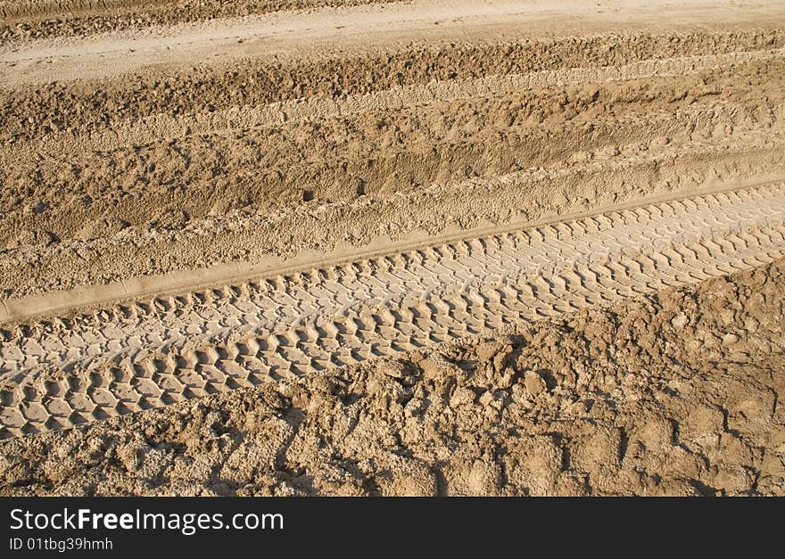 Traces on sand