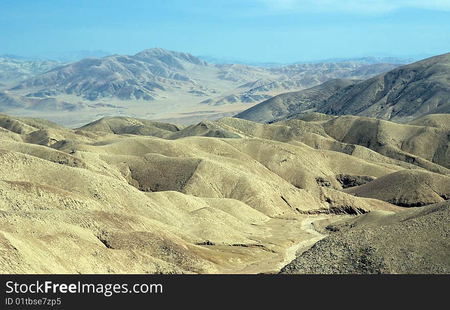 Mountains in the Atacama Desert