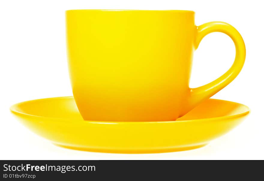 Yellow cup