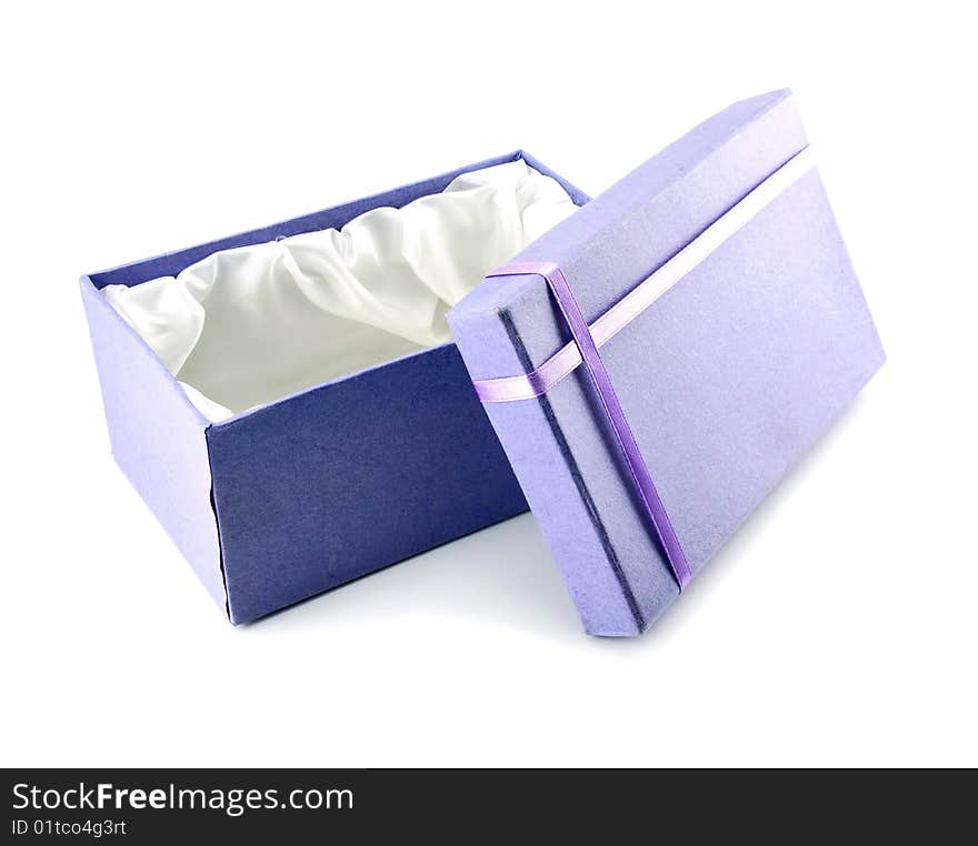 A box isolated on a white background