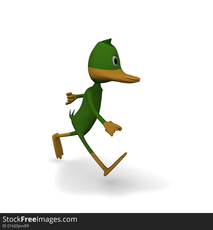 Duck In The Race