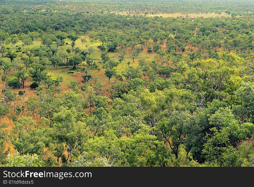 View of the Nitmiluk National Park - Northern Territory, Australia. View of the Nitmiluk National Park - Northern Territory, Australia.