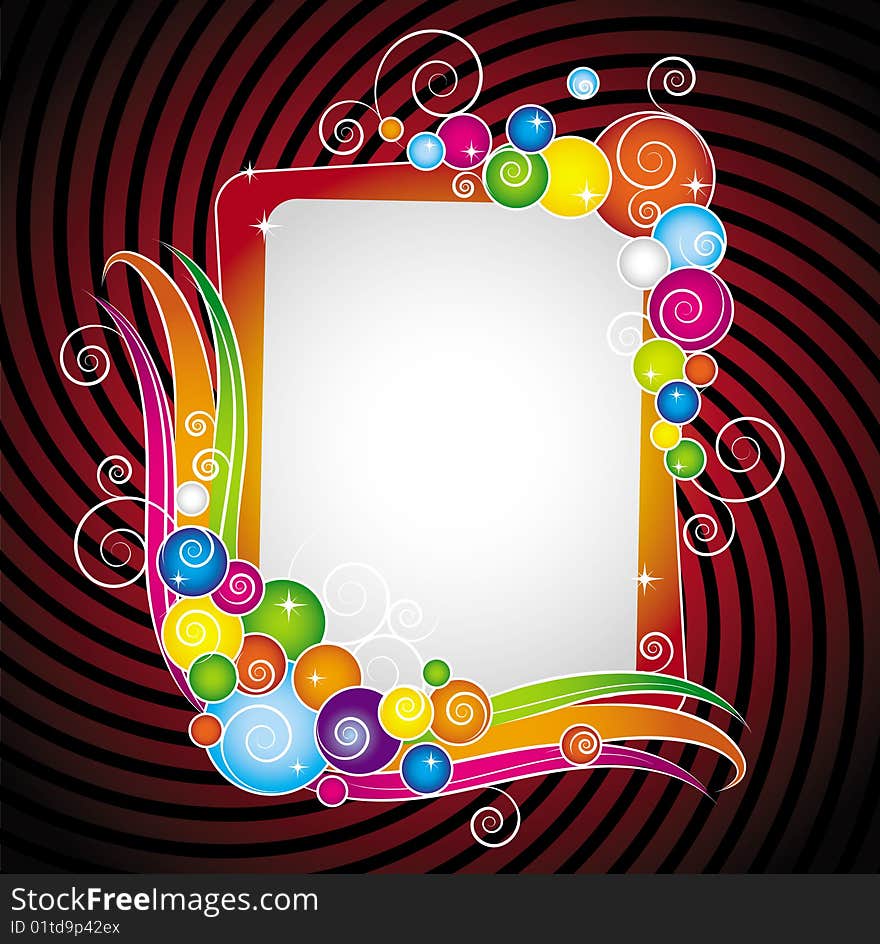 Multicolor background with copy space. Multicolor background with copy space