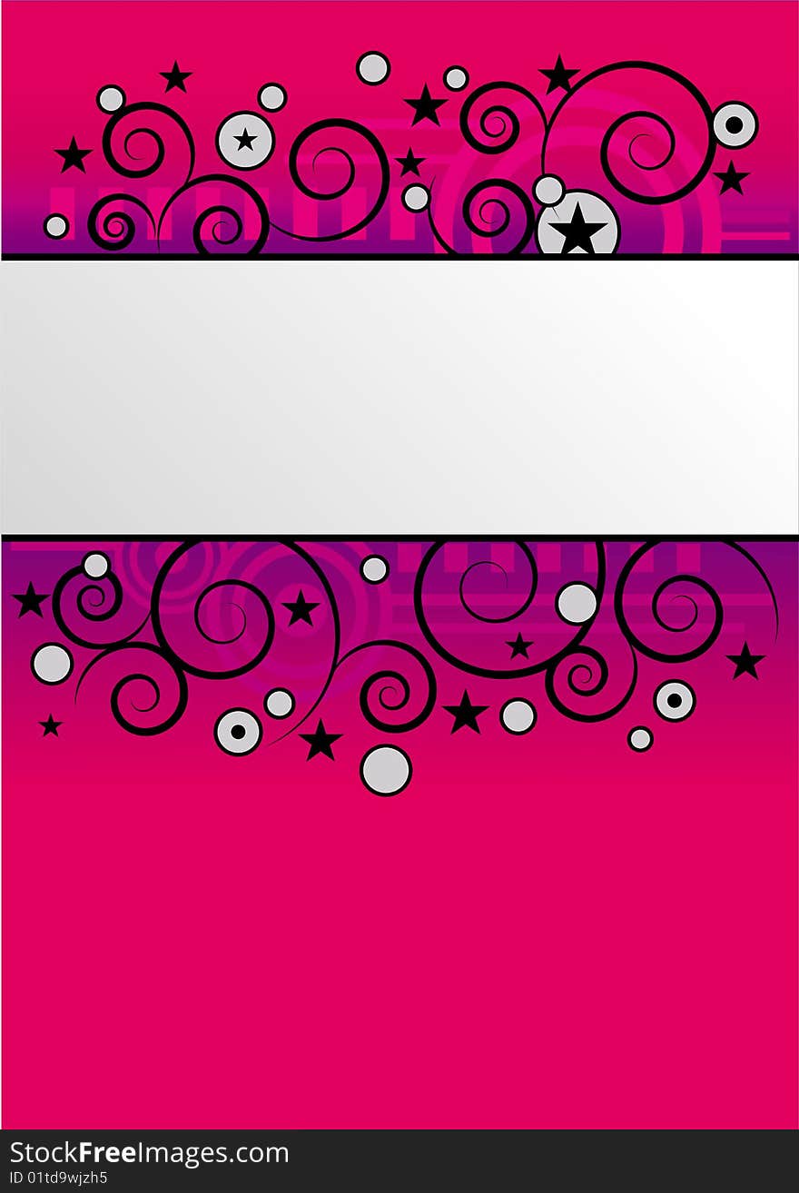 Vector Background With Copy Space