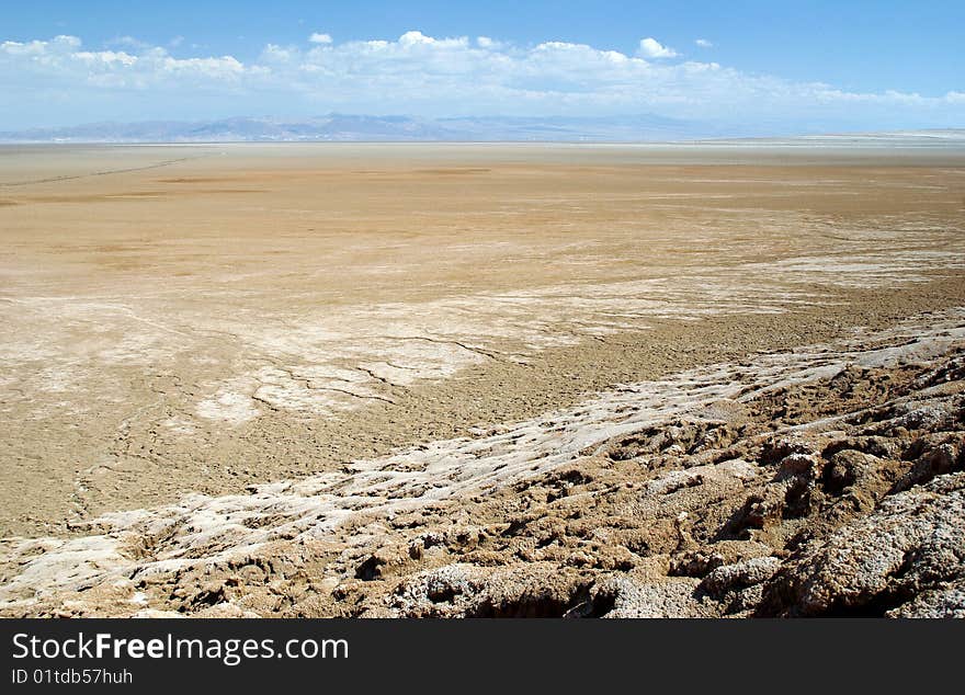 Salar de Atacama - a big dry lake in Atacama Desert, Chile. Salar de Atacama - a big dry lake in Atacama Desert, Chile.