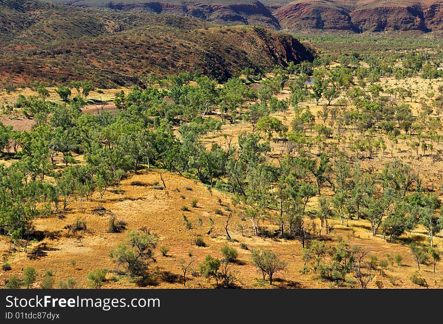 The area of the James Range, Northern Territory, Australia. The area of the James Range, Northern Territory, Australia.