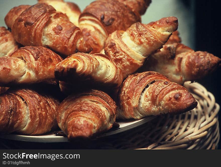 Sweet croissants