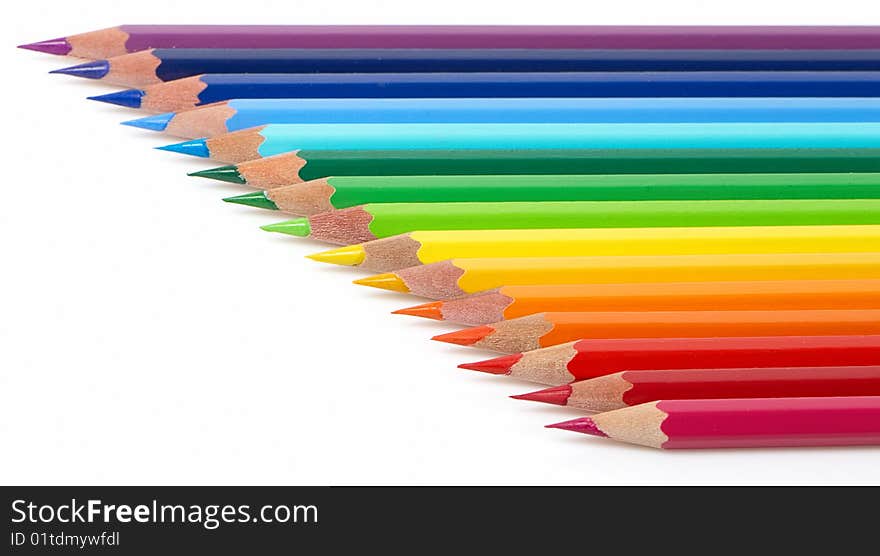 Color Pencils Isolated