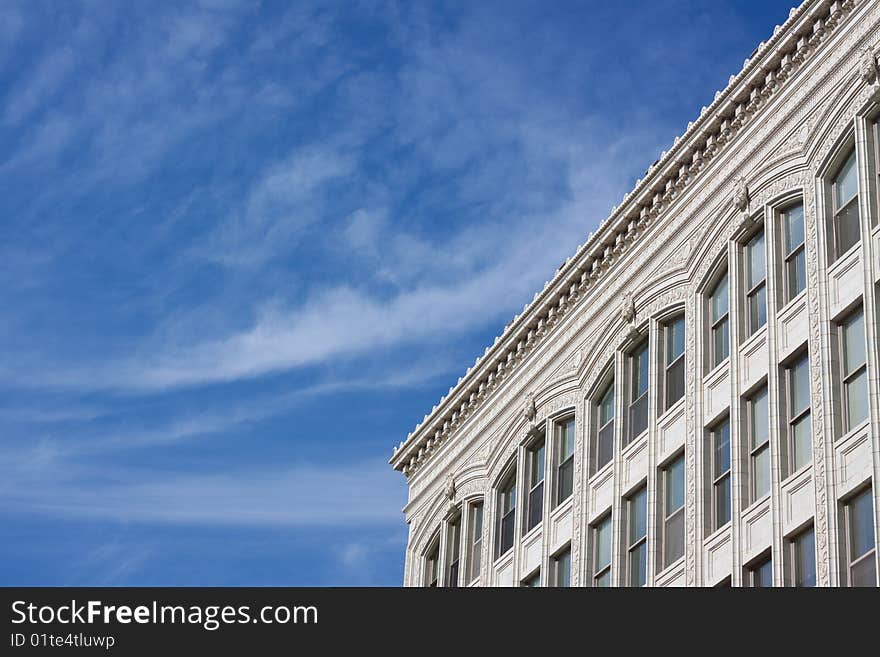 Close up of Office building detail