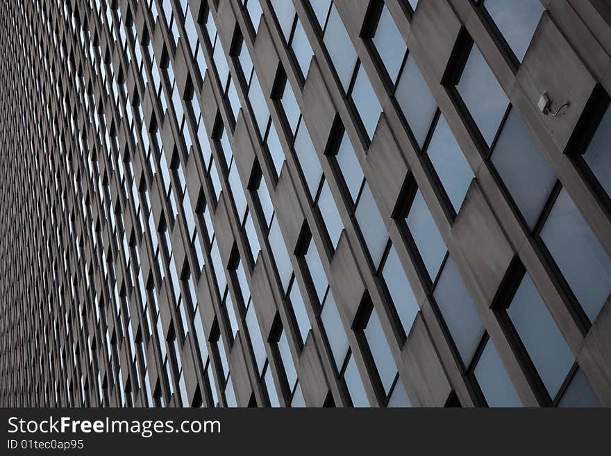 Window building perspective modern reflection sky up. Window building perspective modern reflection sky up