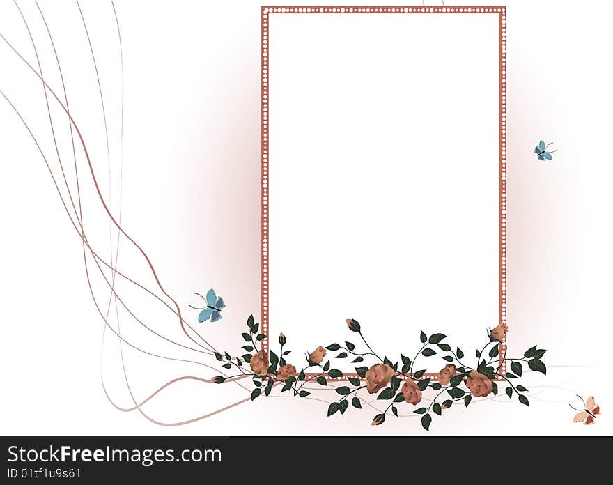 Floral Frame