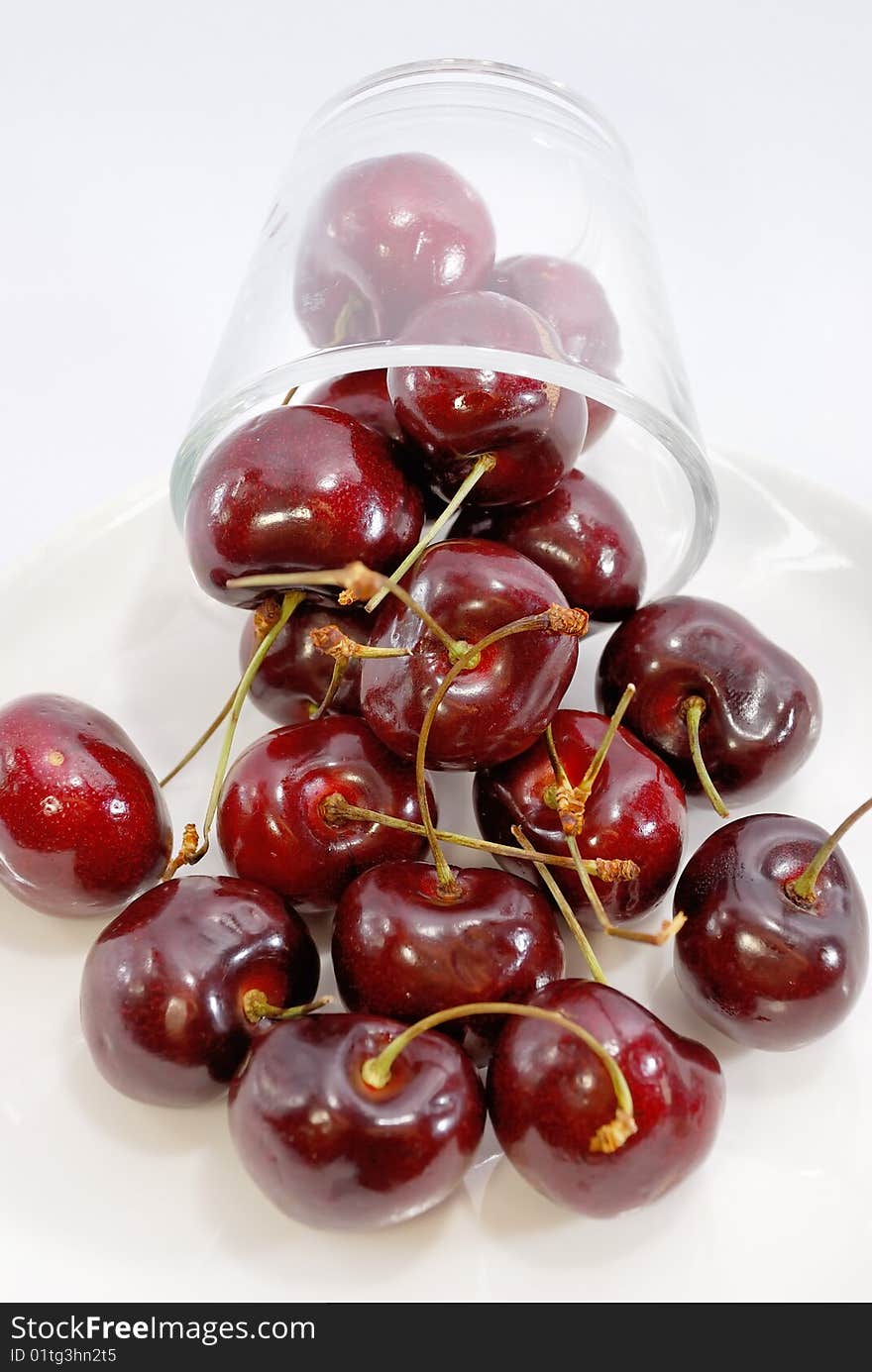 Close capture on Fresh Cherry. Close capture on Fresh Cherry