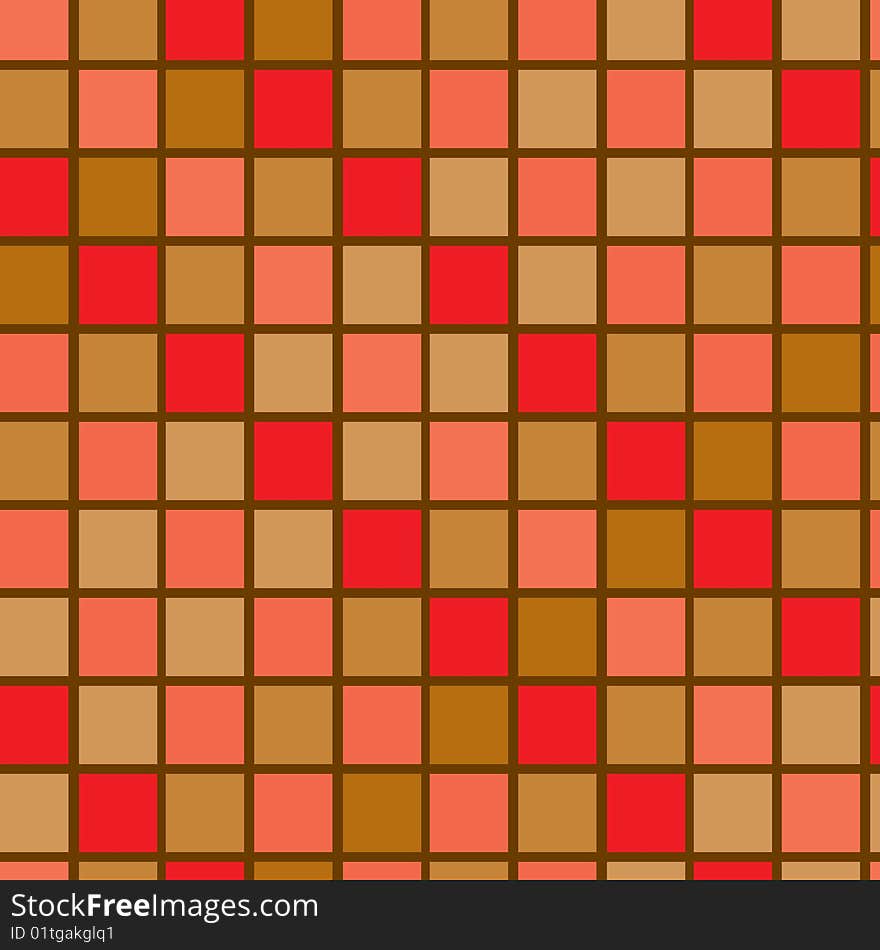 Motley tiles, seamless vector pattern. Motley tiles, seamless vector pattern