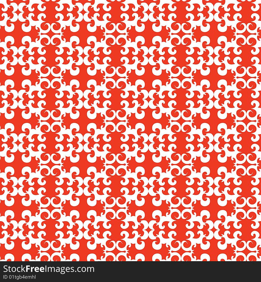 Seamless ornament pattern