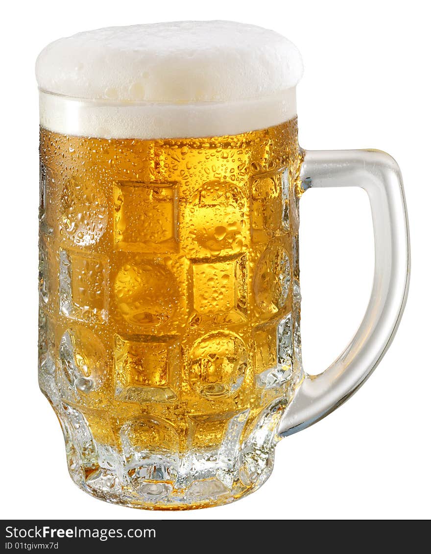 Light Beer In Glass