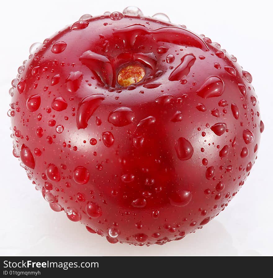 Cherry, an object is on a white background