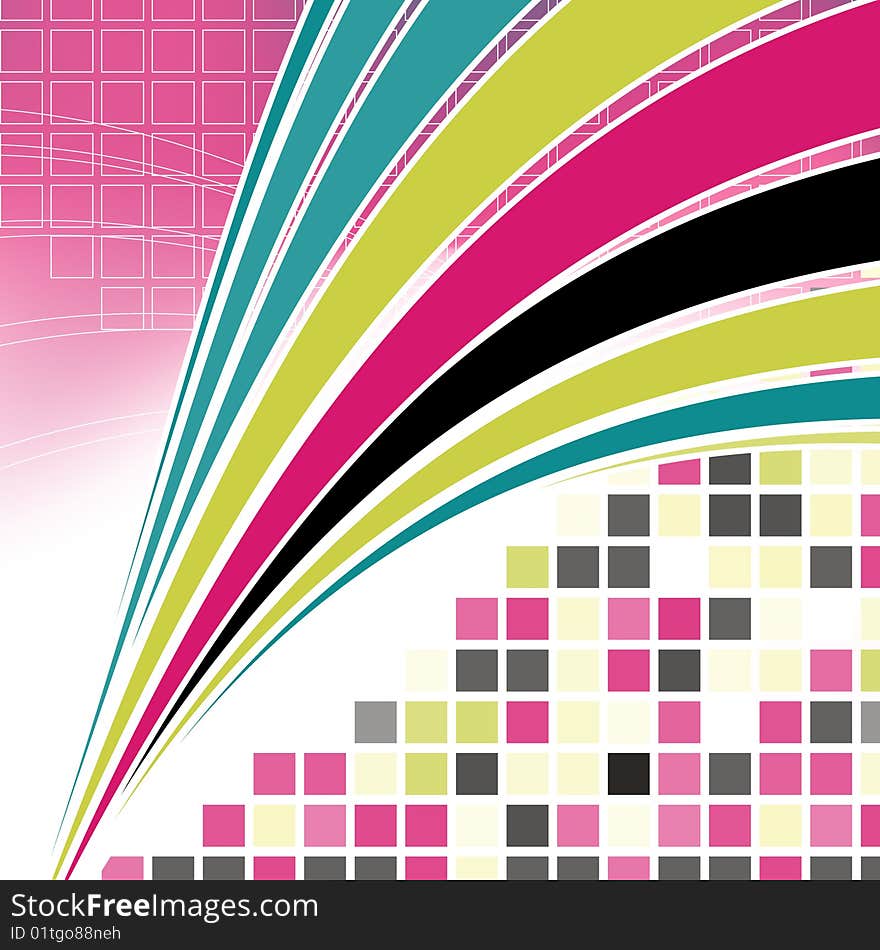 Abstract background clean illustration design