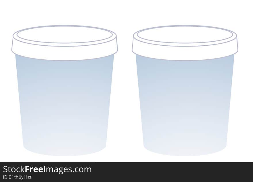 Plastic cups