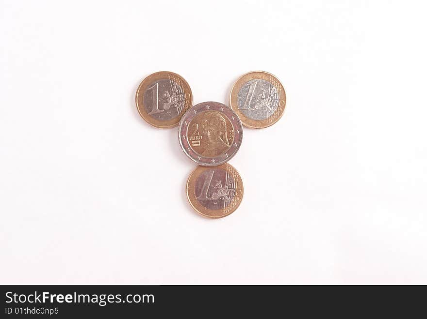 Euro coins