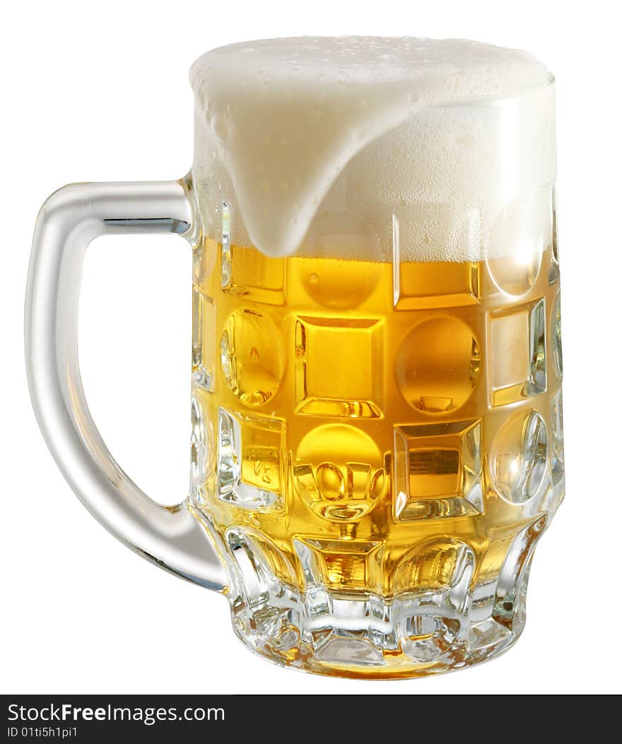 Light Beer In Glass